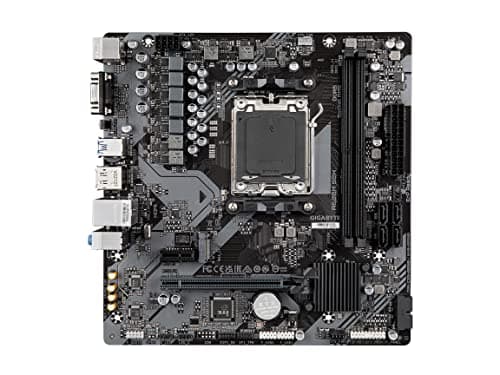 GIGABYTE A620M S2H (AM5/ LGA 1718/ AMD/ A620/ Micro ATX/ 5 Jahre Garantie/ DDR5/ Single M.2/ PCIe 4.0/ USB 3.2 Gen1/ Realtek 1GbE LAN/Q-Flash Plus/PCIe EZ-Latch/Motherboard) Bild 4
