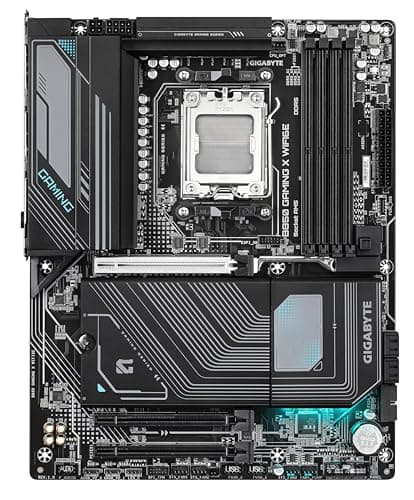 GIGABYTE B850 Gaming X WIFI6E Motherboard - AMD Ryzen 9000 Serie CPUs, 12+2+2 Phasen digitales VRM, bis zu 8200MHz DDR5 (OC), 1xPCIe 5.0 + 2xPCIe 4.0 M.2, 2.5G LAN, WiFi 6E, USB 3.2 Gen 2x2 Bild 4