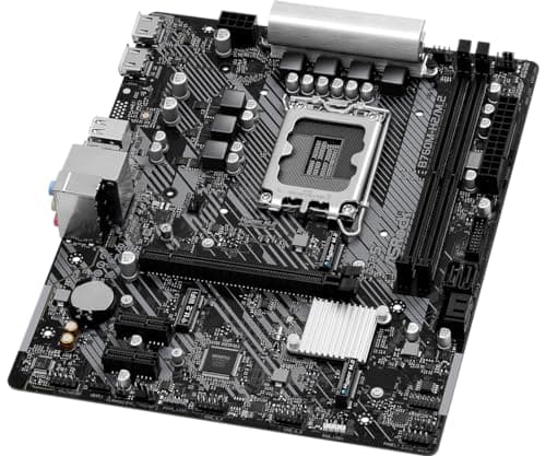 Asrock B760M-H2/M.2, Intel B760, 1700, Micro ATX, 2 DDR5, 2 HDMI, 2.5G LAN, PCIe4, 2X M.2 Bild 6