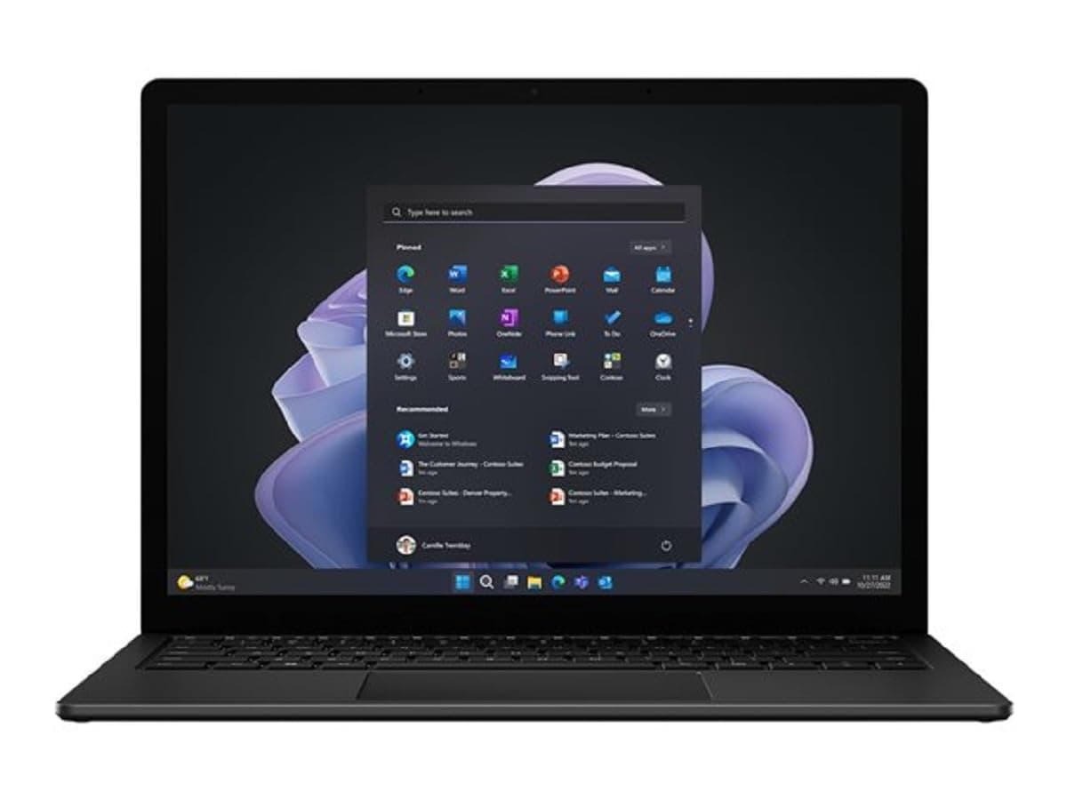 Microsoft Surface Laptop 5, 13.5 inch (i5/8GB/512GB, Windows 11 Pro) Black DE, for Business Bild 2
