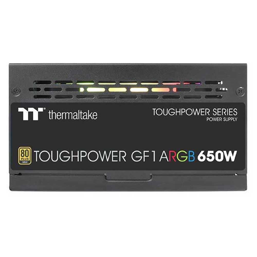 Thermaltake Toughpower GF1 ARGB 650W PC Netzteil | 80 Plus Gold | Vollmodular ATX | Riing Duo 140mm ARGB Lüfter | Smart Zero Fan (sehr leise) Bild 5