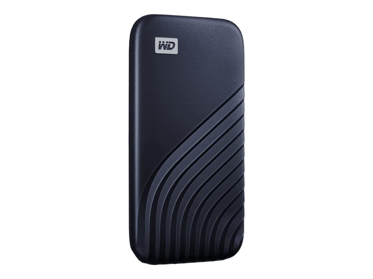 WD My Passport SSD 2 TB mobiler SSD Speicher (NVMe-Technologie, USB-C und USB 3.2 Gen-2 kompatibel, Lesen 1050 MB/s, Schreiben 1000 MB/s) Mitternachtsblau, Festkörper-Laufwerk Bild 8