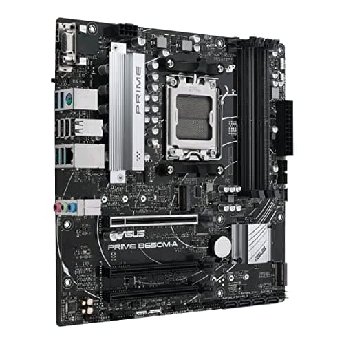 ASUS Prime B650M-A CSM Mainboard Sockel AMD AM5 (Ryzen 7000,micro-ATX,DDR5 Speicher,PCIe 5.0,WiFi 2.5G Ethernet,BIOS Flashback,USB 3.2 Gen 2,Aura Sync), 90MB1C10-M0EAYC Bild 6