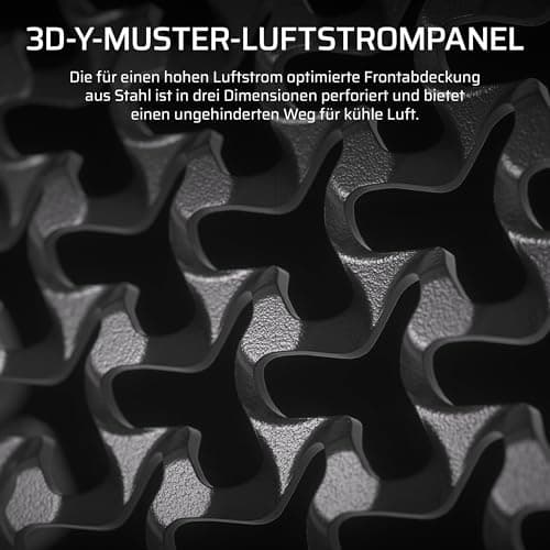 CORSAIR Frame 4000D Modulares Mid-Tower ATX PC-Gehäuse – Hoher Luftstrom, InfiniRail™ Ventilator-Montagesystem, ASUS BTF, MSI Project Zero, Gigabyte Project Stealth – Schwarz Bild 7