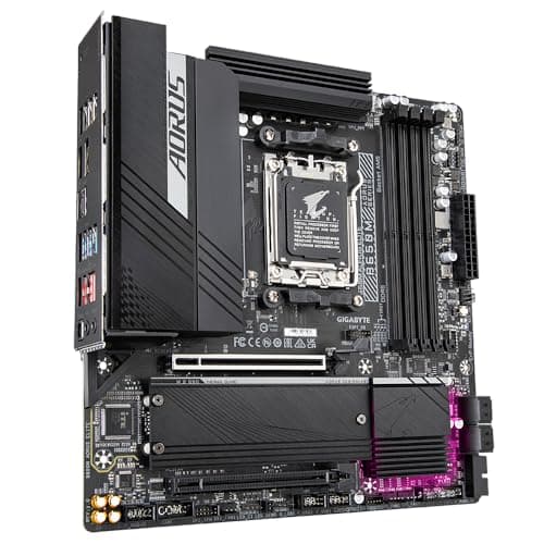 GIGABYTE B650M AORUS Elite Mainboard – Unterstützt AMD Ryzen 9000 CPUs, 12+2+2 Phasen VRM, bis zu 8000 MHz DDR5, 1xPCIe 5.0 + 1xPCIe 4.0 M.2, 2.5GbE LAN, USB 3.2 Gen 2x2 Bild 8