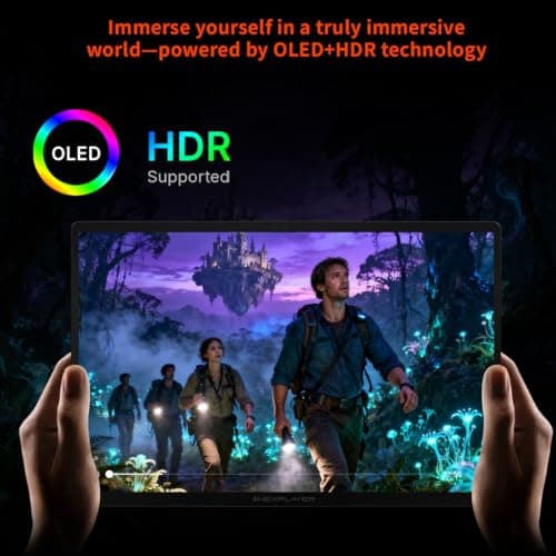 OneXPlayer Super V Portable AI Workstation mit Intel Core Ultra X7 358H-Prozessor, Intel Arc B390-Grafikkarte, 14-Zoll-2,8K-AMOLED-Display mit 120 Hz, für Produktivität unterwegs(48GB RAM + 1TB SSD) 48GB RAM | 1TB SSD Bild 8