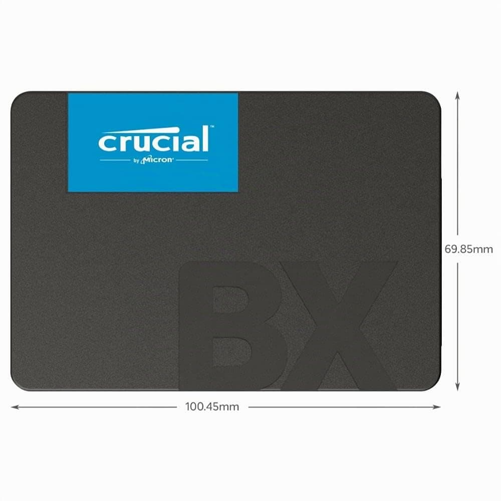 Crucial BX500 CT2000BX500SSD(Z) 2TB Internes SSD (3D NAND, SATA, 2,5-Zoll) Bild 5