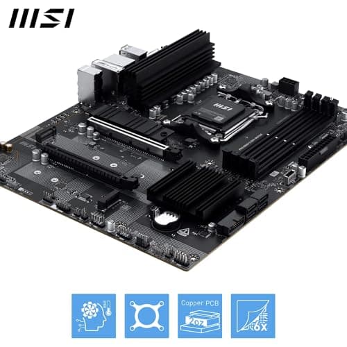 MSI PRO B840-S EVO WIFI6E Mainboard, ATX - Unterstützt AMD Ryzen 9000/8000 / 7000 Prozessoren, AM5 - DDR5 Memory Boost (bis zu 8000+ MT/s OC), PCIe 4.0 x16, M.2 Gen4, Wi-Fi 6E, 2.5G LAN Bild 8