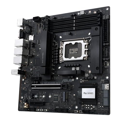 ASUS PRO WS W880-ACE SE Workstation Mainboard Sockel Intel LGA1851 (ATX, PCIe 5.0, DDR5, Dual 2.5GB Ethernet, 4X M.2, BIOS Flashback, AI Cooling II) Bild 6