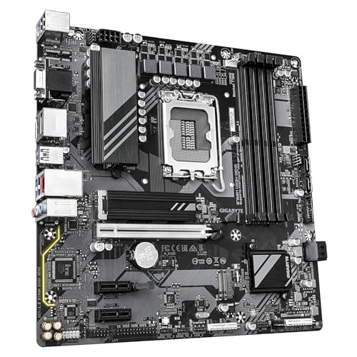 GIGABYTE B760M DS3H GEN5 Mainboard – Unterstützt Intel Core Prozessoren der 14. Generation, digitales VRM mit 6+2+1 Phasen, bis zu 5600 MHz DDR5, 2 x PCIe 4.0 M.2, 2.5GbE LAN, USB 3.2 Gen2 Bild 6