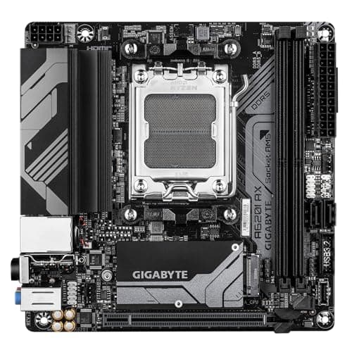 GIGABYTE A620I AX (AM5/ LGA 1718/ AMD/ A620/ Mini-ITX/ 5 Jahre Garantie/ DDR5/ Single M.2/ PCIe 4.0/ USB 3.2 Gen1 Type-C/Realtek Wi-Fi 6E/ Realtek 2.5GbE/ Q-Flash Plus/PCIe EZ-Latch/Motherboard) Bild 4