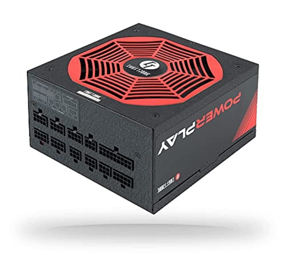 Chieftec PowerPlay 1050W ATX 12V 80 Plus, schwarz/rot Bild 2