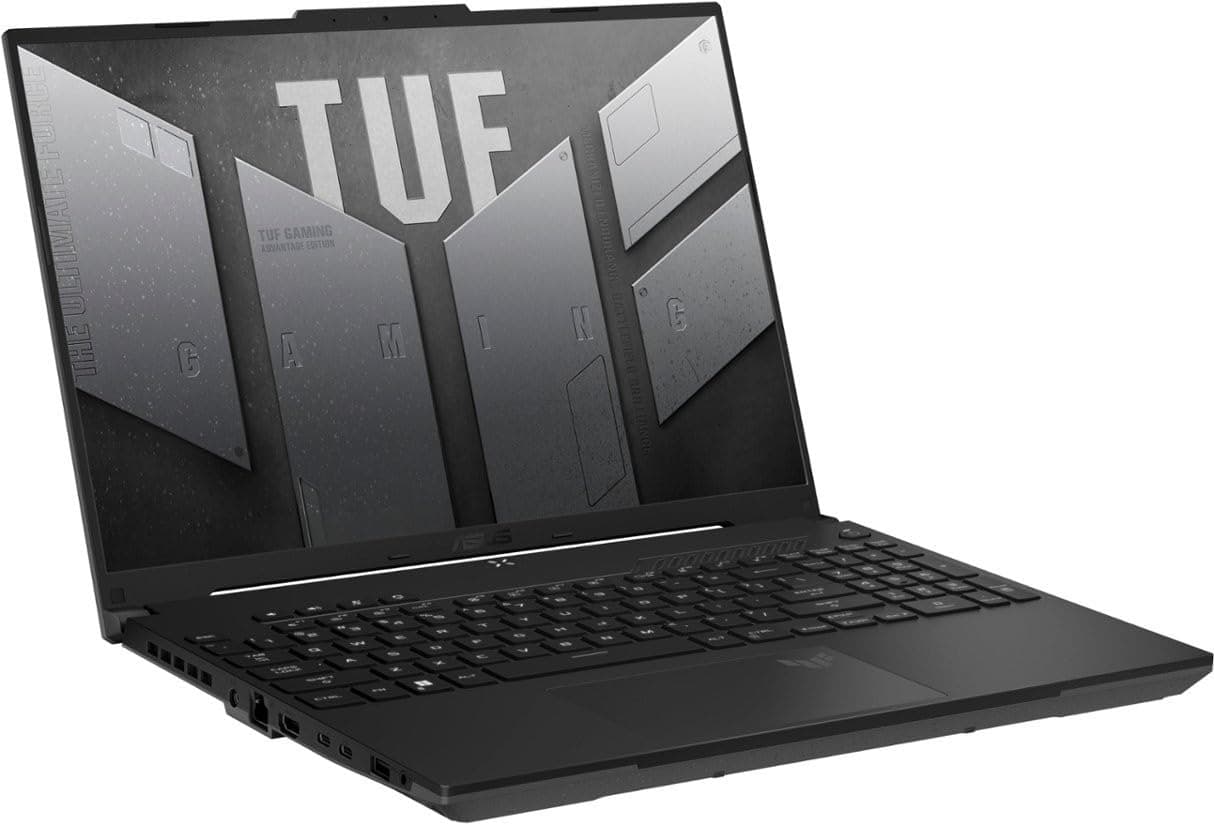 Asus TUF Gaming A16 Laptop 16 Zoll FHD+ 165Hz 7ms 100% sRGB AMD Octa-core Ryzen 7 7735HS 16GB RAM 512GB SSD Radeon RX 7700S 8GB (>RTX4060) Hintergrundbeleuchtung USB-C USB4 Schnellladung Win11 w/ICP Bild 5