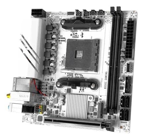 Das B550 AM4 ITX-Motherboard unterstützt Prozessoren der Ryzen R5 4000/5000-Serie DDR4 PCI-E 4.0 B550i Gaming Motherboards Bild 2
