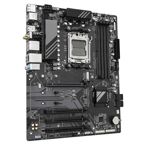 GIGABYTE B650 UD AX Motherboard - Unterstützt AMD Ryzen 9000 Serie CPUs, 6+2+2 Phasen VRM, bis zu 7600MHz DDR5 (OC), 1x PCIe 5.0 + 2X PCIe 4.0 M.2, GbE LAN, Wi-Fi 6, USB 3.2 Gen 2 Bild 6