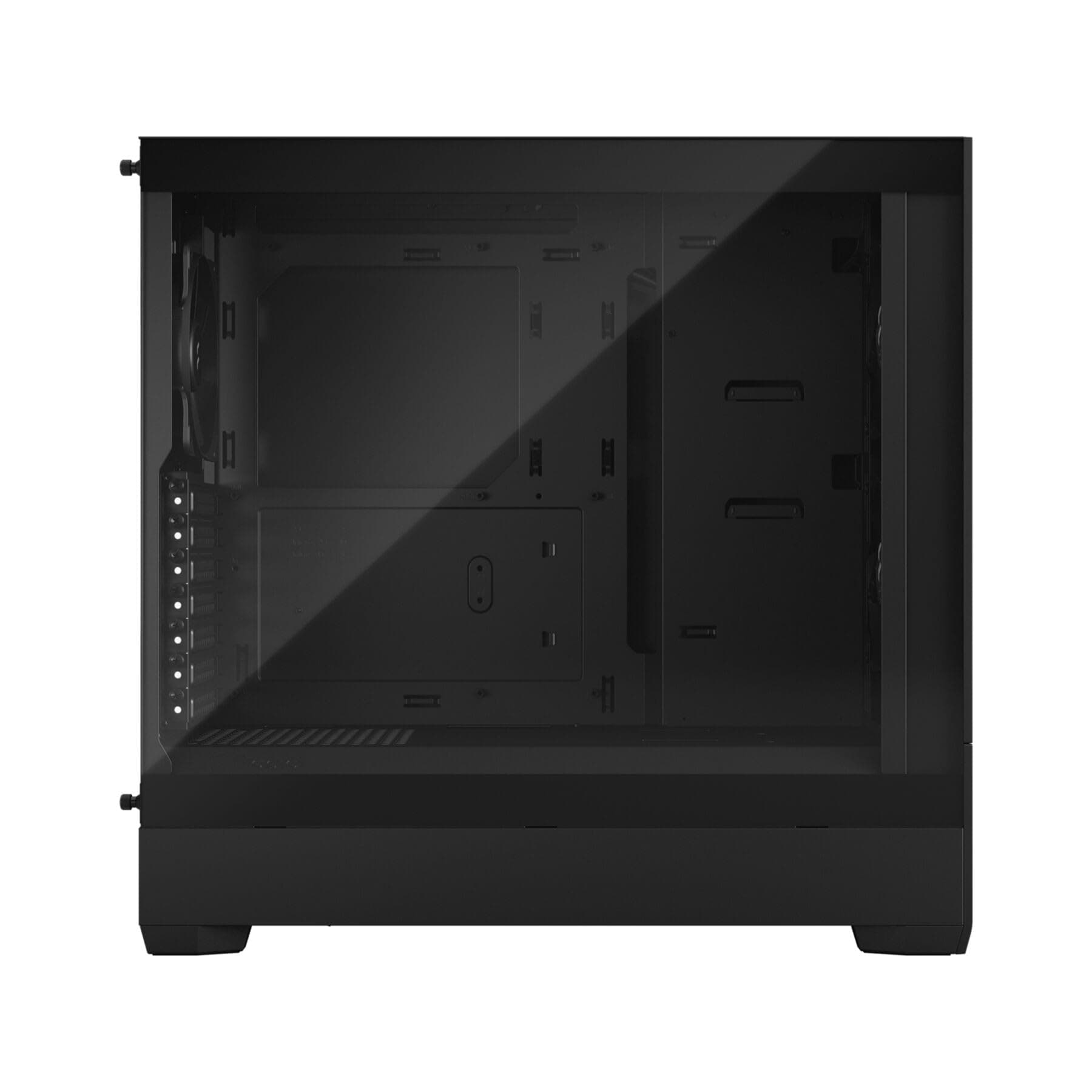 Fractal Design Pop Air Black - ATX PC Gehäuse mit Tempered Glass, Honeycomb-Mesh-Front, 3X 120 mm Lüfter, High Airflow Mid Tower Gaming Case Schwarzes gehärtetes Glas, klar getönt ATX Air Bild 5