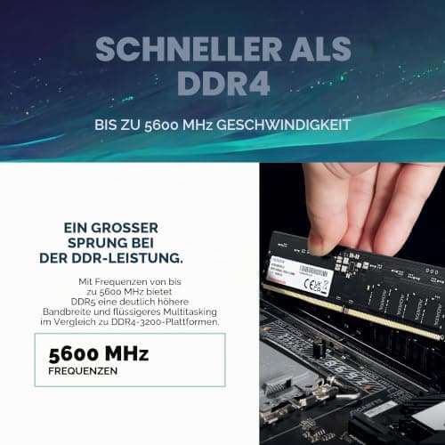 ADATA Arbeitsspeicher DIMM 32 GB DDR5-5600 (2X 16 GB) Dual-Kit Bild 6