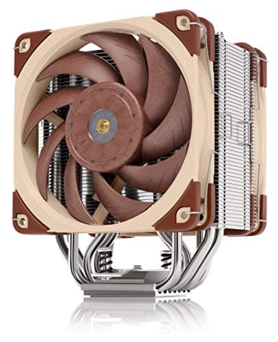 Noctua NH-U12A, CPU Kühler in Premium-Qualität mit leisen NF-A12x25 PWM Hochleistungslüftern (120mm, Braun)