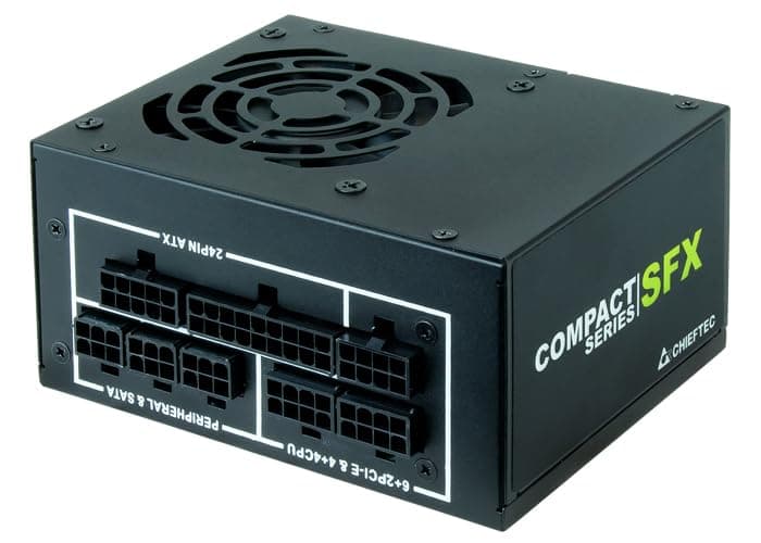 Chieftec CSN-450C Netzteil 450 W 20+4 pin ATX SFX Schwarz Bild 4