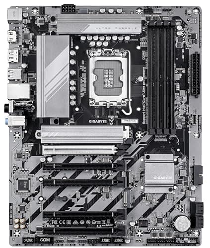 GIGABYTE B860 DS3H WIFI6E Mainboard - Intel Core Ultra CPUs, 8+1+2+2 Phasen VRM, bis zu 9066MHz DDR5, 1xPCIe 5.0 + 1xPCIe 4.0 M.2, 2,5 GbE LAN, WiFi 6E, USB 3.2 Gen 2x2 Bild 4