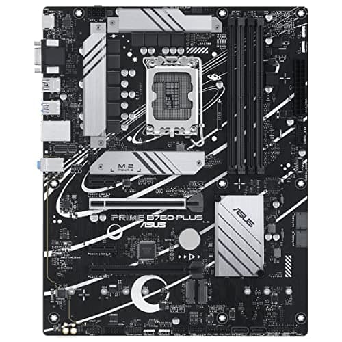 ASUS Prime B760-PLUS Gaming Mainboard Sockel Intel LGA 1700 (Intel B760, ATX, DDR5 Speicher, PCIe 5.0, 3X PCIe 4.0 M.2, Thunderbolt 4, Aura Sync) Bild 4