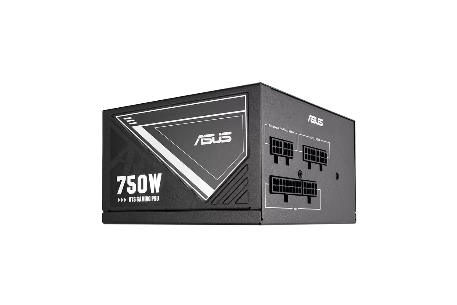 ASUS 750W-ATS Gold Gaming Netzteil (80-Plus-Gold-Zertifizierung, Low-ESR-Elektrolytkondensatoren, Lüfter mit Doppelkugellagern, DIY-freundlicher CPU-Stromanschluss) Bild 2