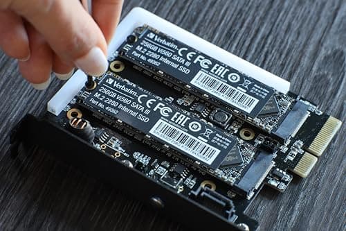 Verbatim Vi560 S3 M.2 SSD-Laufwerk - 512 GB, Interne Solid State Drive mit 3D NAND-Technologie, blau, 49363 Vi560 S3 SSD 512 GB SATA III M.2 2280 Bild 4