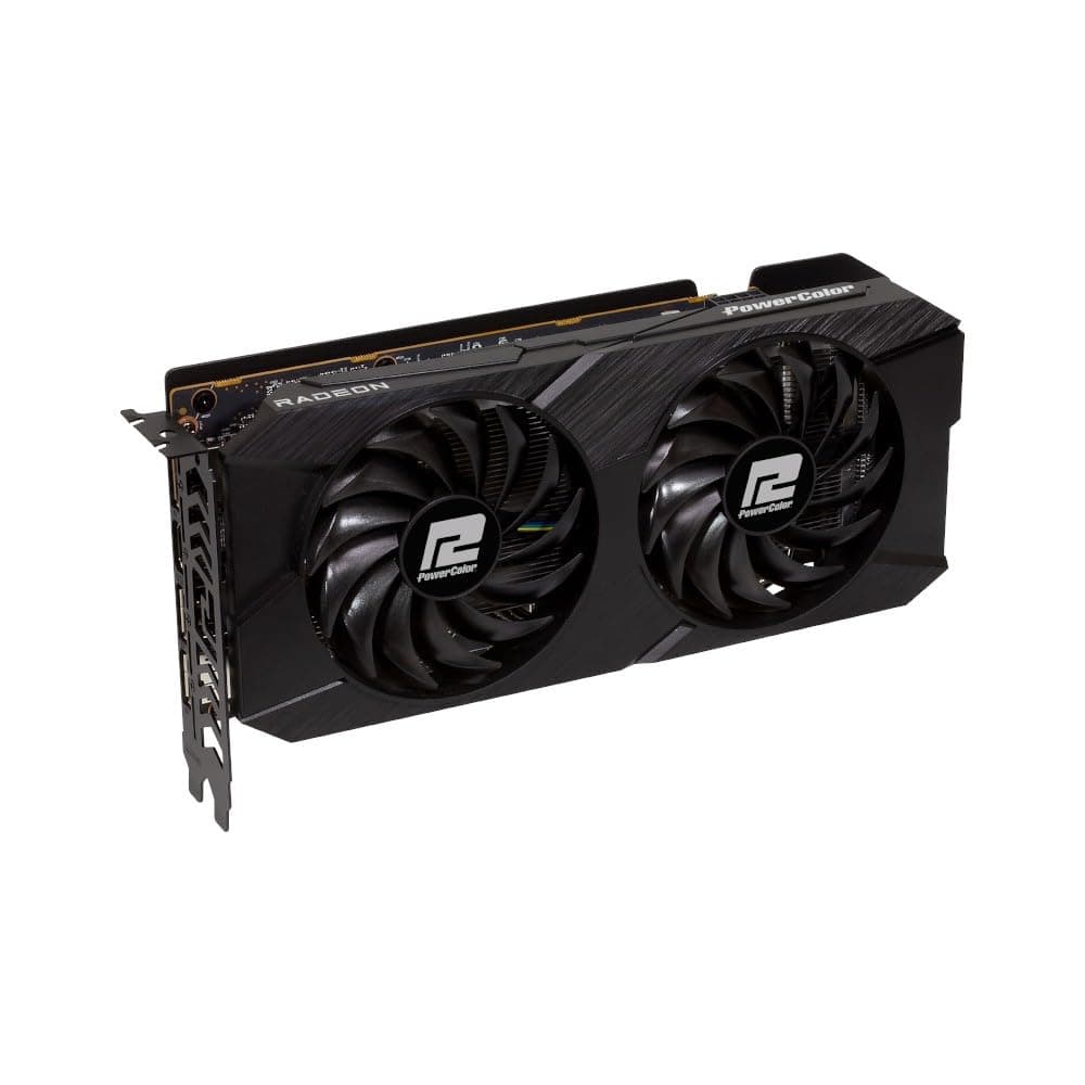 PowerColor AMD Radeon RX 7600 mit Dual Fan Fighter Grafikkarte [RX7600 8G-F/V2] Bild 6