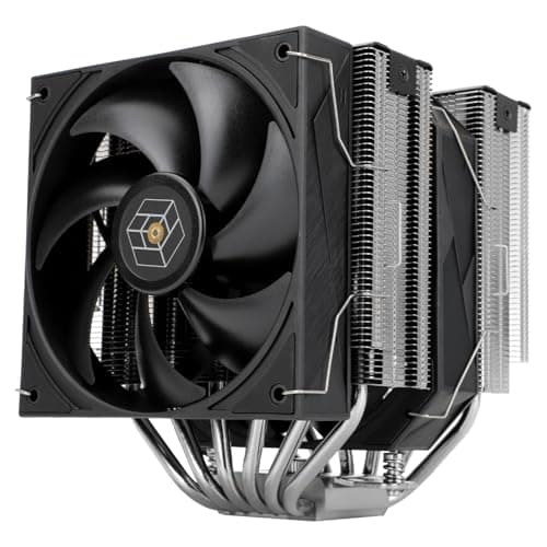 TR-Thermalright Royal Pretor 130 CPU-Kühler, Double Tower mit 7 Heatpipes, Dual CPU Lüfter, matt gezogene Kappe, für AM5/AM4, Intel LGA1851/1700/1150/1151/1200 Bild 2