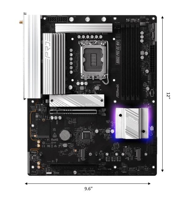 ASRock Mainboard B860 Pro RS WiFi Bild 5