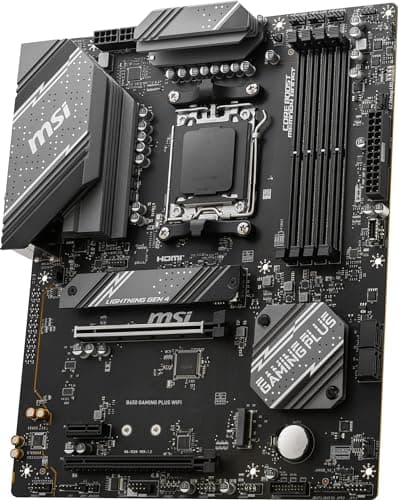 MSI MB5909 Motherboard B650 Gaming Plus WiFi [AMD Ryzen 7000 Series (AM5) kompatibel] Ausgestattet mit B650 ATX Maximum DDR5-7200 (OC) Unterstützung Gaming Plus: ein klassisches Gaming-Spiel Bild 8