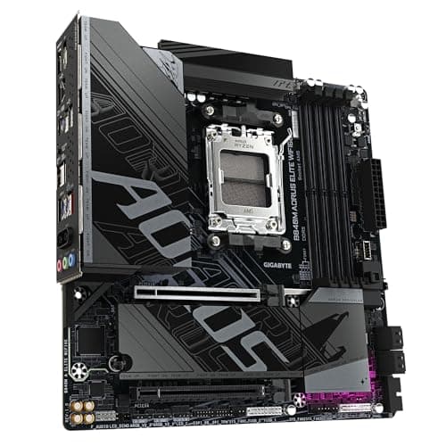 GIGABYTE B840M AORUS Elite WIFI6E Mainboard – AMD Ryzen 9000 Prozessoren, 10+2+2 Phasen VRM, bis zu 8200 MHz DDR5 (O.C.), 2 x M.2 PCIe 4.0, Wi-Fi 6E, 2.5 GbE LAN, USB 3.2 Gen 2 Bild 6
