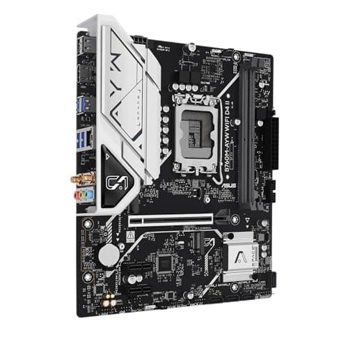ASUS B760M-AYW WiFi D4 II Intel B760 (LGA 1700) mATX Micro ATX Mainboard, PCIe 5.0 x16 Unterstützung, Zwei M.2-Slots, DDR4, Realtek 2,5 GB Ethernet, Wi-Fi 6, HDMI, SATA 6 Gbit/s, USB Frontal 5 Gbit/s Bild 6