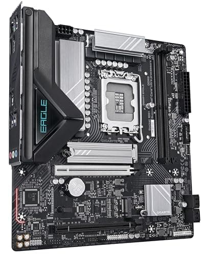 GIGABYTE B860M Eagle Mainboard - Intel Core Ultra CPUs, 6+1+2+1 Phasen VRM, bis zu 9066MHz DDR5, 1xPCIe 5.0 + 1xPCIe 4.0 M.2, 2,5 GbE LAN, USB 3.2 Gen 1 Bild 6