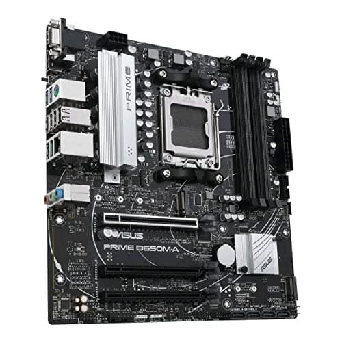 ASUS Prime B650M-A CSM Mainboard Sockel AMD AM5 (Ryzen 7000,micro-ATX,DDR5 Speicher,PCIe 5.0,WiFi 2.5G Ethernet,BIOS Flashback,USB 3.2 Gen 2,Aura Sync), 90MB1C10-M0EAYC Bild 8