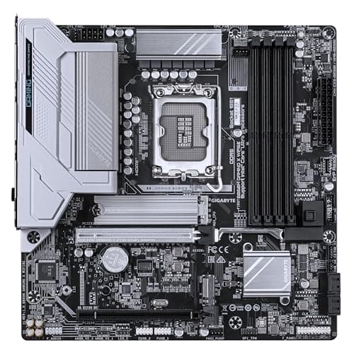 GIGABYTE B860M Gaming X WIFI6E Mainboard - Intel Core Ultra CPUs, 8+1+2+2 Phasen VRM, bis zu 9200MHz DDR5, 1xPCIe 5.0 + 1xPCIe 4.0 M.2, 2,5 GbE LAN, WiFi 6E, USB 4 Bild 4