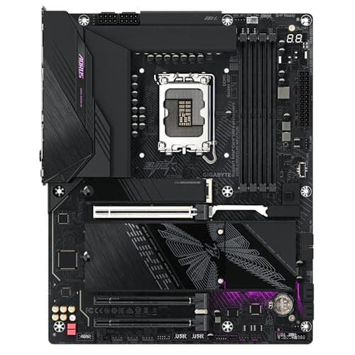 GIGABYTE Z890 AORUS Elite WIFI7 Plus Mainboard – Unterstützt Intel Core Ultra (Serie 2) CPUs, 16+1+2-Phasen-VRM, bis zu 9466 MHz DDR5 (OC), 1× PCIe 5.0 + 3× PCIe 4.0, Wi-Fi 7, 5-GbE-LAN, USB 4 Bild 4
