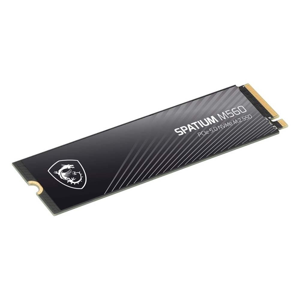 MSI SPATIUM M560 SSD 2 TB – PCIe 5.0 NVMe M.2 interne SSD, 10.300 MB/s Lesen & 8.700 MB/s Schreiben, 3D NAND, integrierte Datensicherheit, Center – 1200 TBW Bild 7