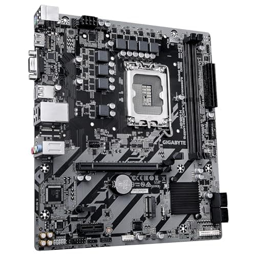 GIGABYTE H810M H Mainboard – Intel Core Ultra (Serie 2) CPUs, 4+1+2 Phasen VRM, bis zu 6400 MHz DDR5, 1xPCIe 4.0 M.2, 1GbE LAN, USB 3.2 Gen 1 Bild 6