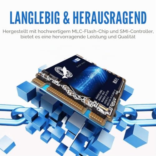 Dogfish 4TB SSD M.2 2280 SATA III Internal Solid State Drive 3D-NAND 6Gb/s NGFF Intern Festplatte Für Desktop Laptop Bild 7