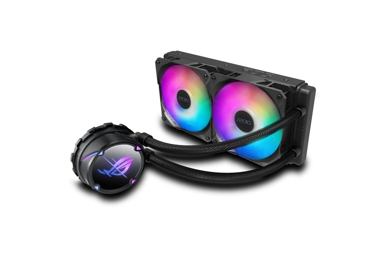 ASUS ROG Strix LC II 240 ARGB Prozessor All-in-One-Flüssigkeitskühler 12 cm Schwarz Bild 2