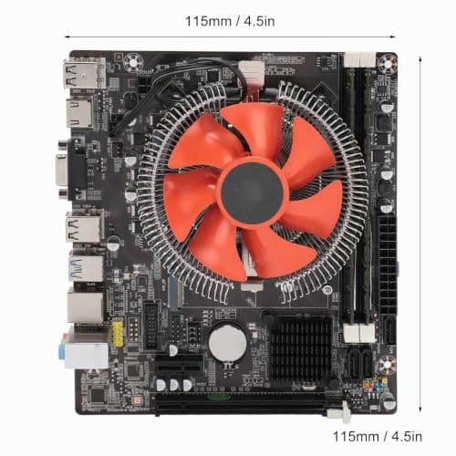 B75 LGA 1155 Gaming Mainboard, 8GB DDR3 CPU Combo mit Lüfter, Core i5 3470 CPU, PCIe x16, USB 3.0, M.2 NVMe, SATA, Micro ATX Bild 8