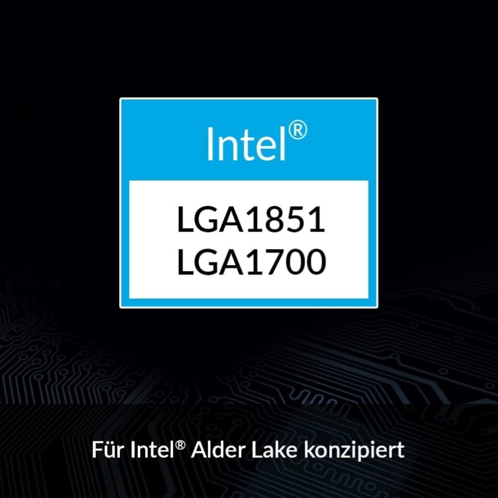 ARCTIC Alpine 17 CO - CPU Kühler, 92 mm PWM-Lüfter, Radial Heatsink, Top Blower, Intel LGA1851 & LGA 1700, 4-Pin Anschluss, Kugellager für Dauerbetrieb, 250-2700 rpm Bild 3