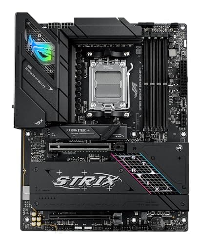 ASUS ROG Strix B850-F Gaming WiFi Mainboard Sockel AMD AM5 (AMD B850, ATX, DDR5 Speicher, PCIe 5.0, WiFi 7, 2X PCIe 4.0 M.2, Aura Sync) Bild 3