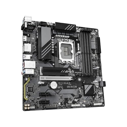 GIGABYTE B760M DS3H WIFI6E GEN5 LGA 1700 Intel B760 M-ATX Motherboard mit DDR5, M.2, PCIe 5.0, USB 3.2 Gen 2 Type-C, WIFI6E 2.5GbE LAN, WiFi EZ-Plug, PCIe EZ-Latch Bild 6