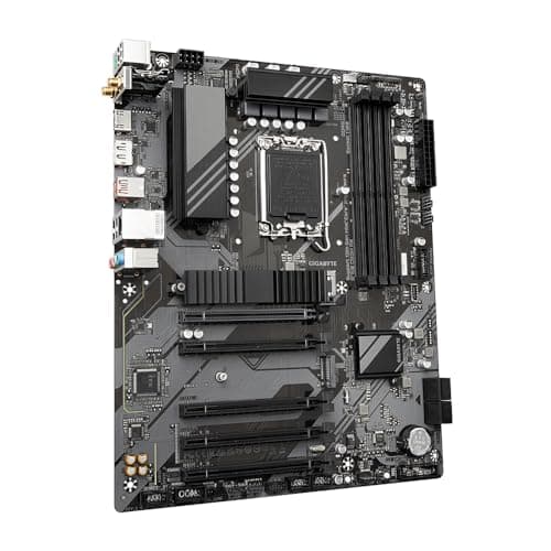 GIGABYTE B760 DS3H AX Mainboard - Unterstützt Intel Core Prozessoren der 14. Generation, 8+2+1 Phasen digitales VRM, bis zu 7600MHz DDR5 (OC), 2X PCIe 4.0 M.2, Wi-Fi 6E, GbE LAN, USB 3.2 Gen 2x2 Bild 6