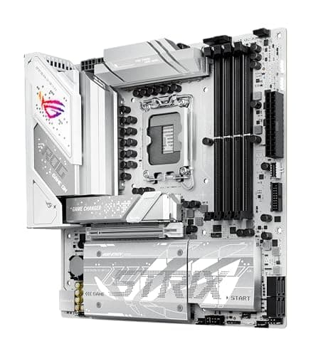 ASUS ROG Strix B860-G Gaming WiFi Mainboard Sockel Intel LGA 1851 (Intel B860, mATX, DDR5 Speicher, PCIe 5.0, WiFi 7, 3X PCIe 4.0 M.2, Aura Sync) Bild 8