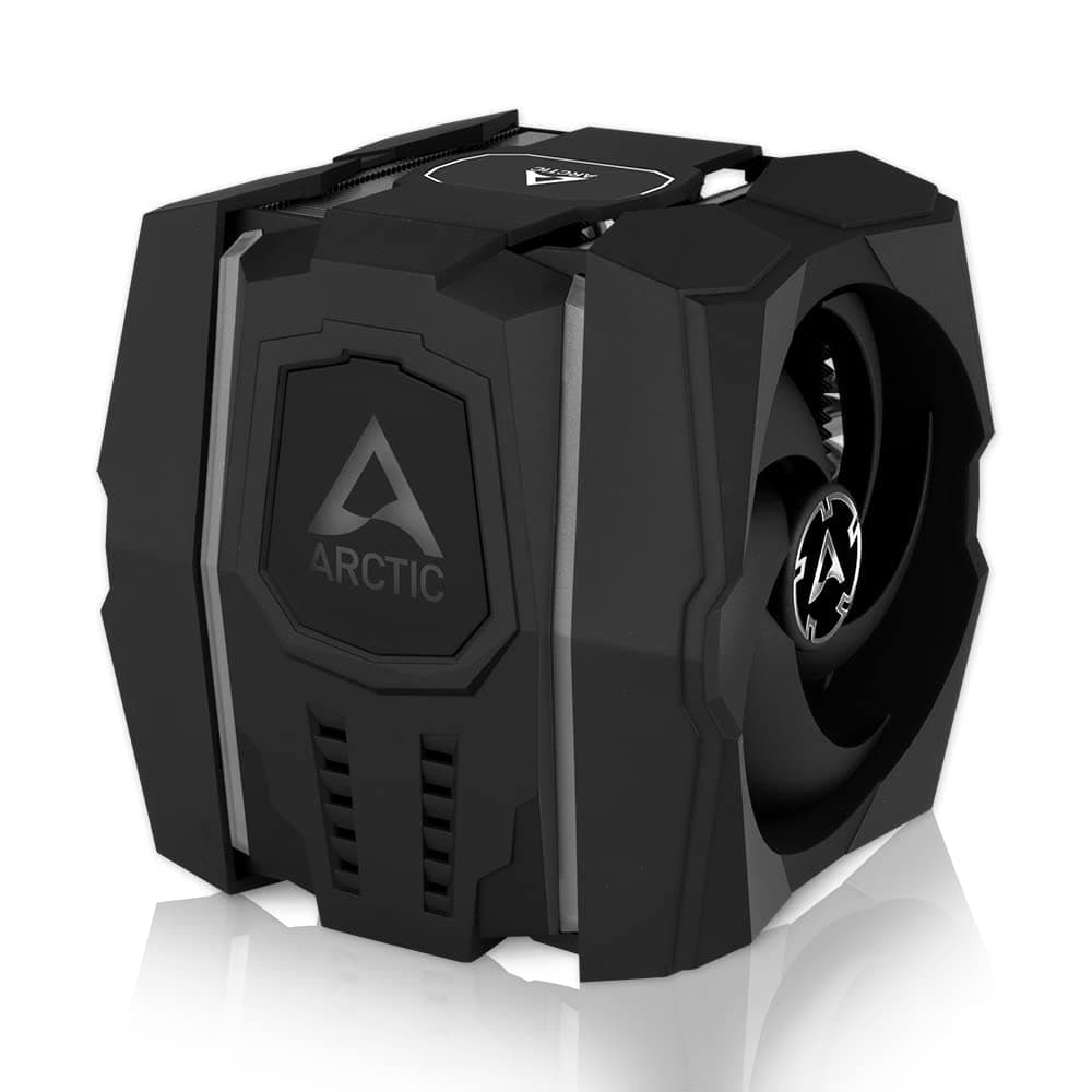 ARCTIC Freezer 50 (inkl. A-RGB Controller) - Multi-kompatibler Dual-Tower-CPU-Kühler mit A-RGB, CPU-Kühler für AMD & Intel, 2 druckoptimierte Lüfter, 6 Heatpipes, inkl. MX-4, LGA1700 kompatibel Bild 5
