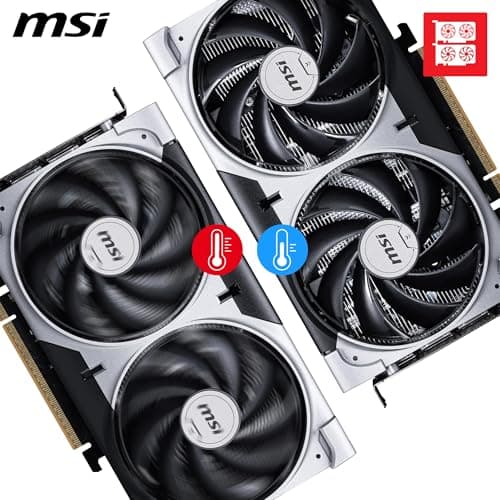 MSI GeForce RTX 5060 8G Ventus 2X OC - 8GB GDDR7 (28Gbps/128-bit), PCIe 5, Boost: 2527 Hz, HDMI 2.1b, DisplayPort 2.1b Bild 6
