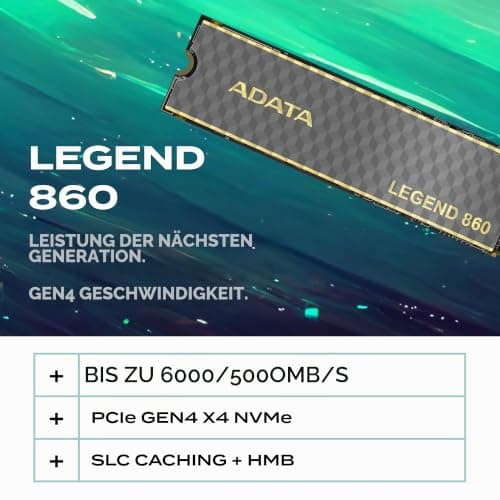 ADATA Legend 860 Solid State Drive - 1000 GB, SLEG-860-1000GCS Bild 5